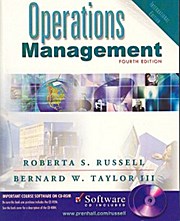 Operations Management International Edition (4the Edition)