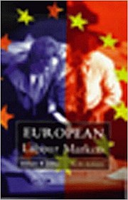 European Labour Markets: Analysis and Policy [Lehrbuch] by Adnett, H. J.; Adn...