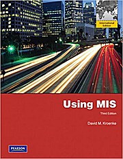 Using Mis: International Version by Kroenke, David M.